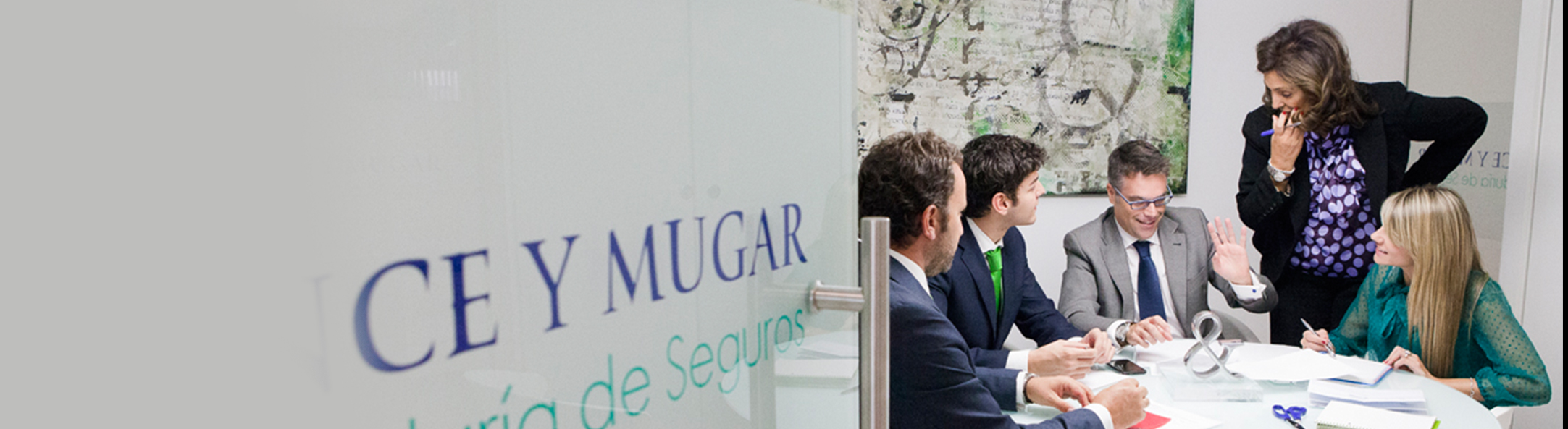 El equipo Ponce y Mugar Correduría de seguros Madrid