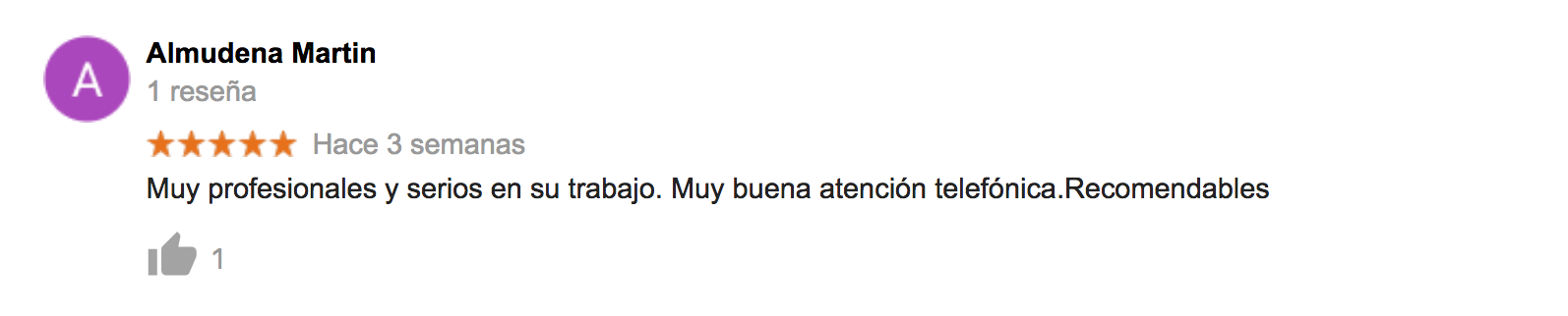 Valoraciones y opiniones sobre Ponce y Mugar, correduría de seguros Madrid